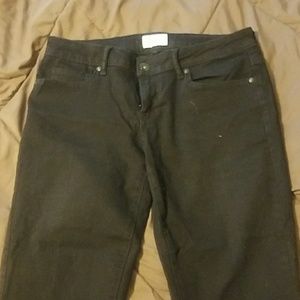 Black Areopostal skinny jeans